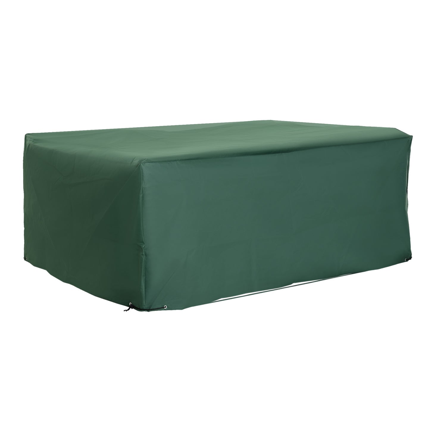 Outsunny 600D Garden Furniture Cover Outdoor Garden Rattan Furniture Protection Oxford Patio Set Cover Waterproof Anti-UV Green 245 x 165 x 55cm - OutdoorBox