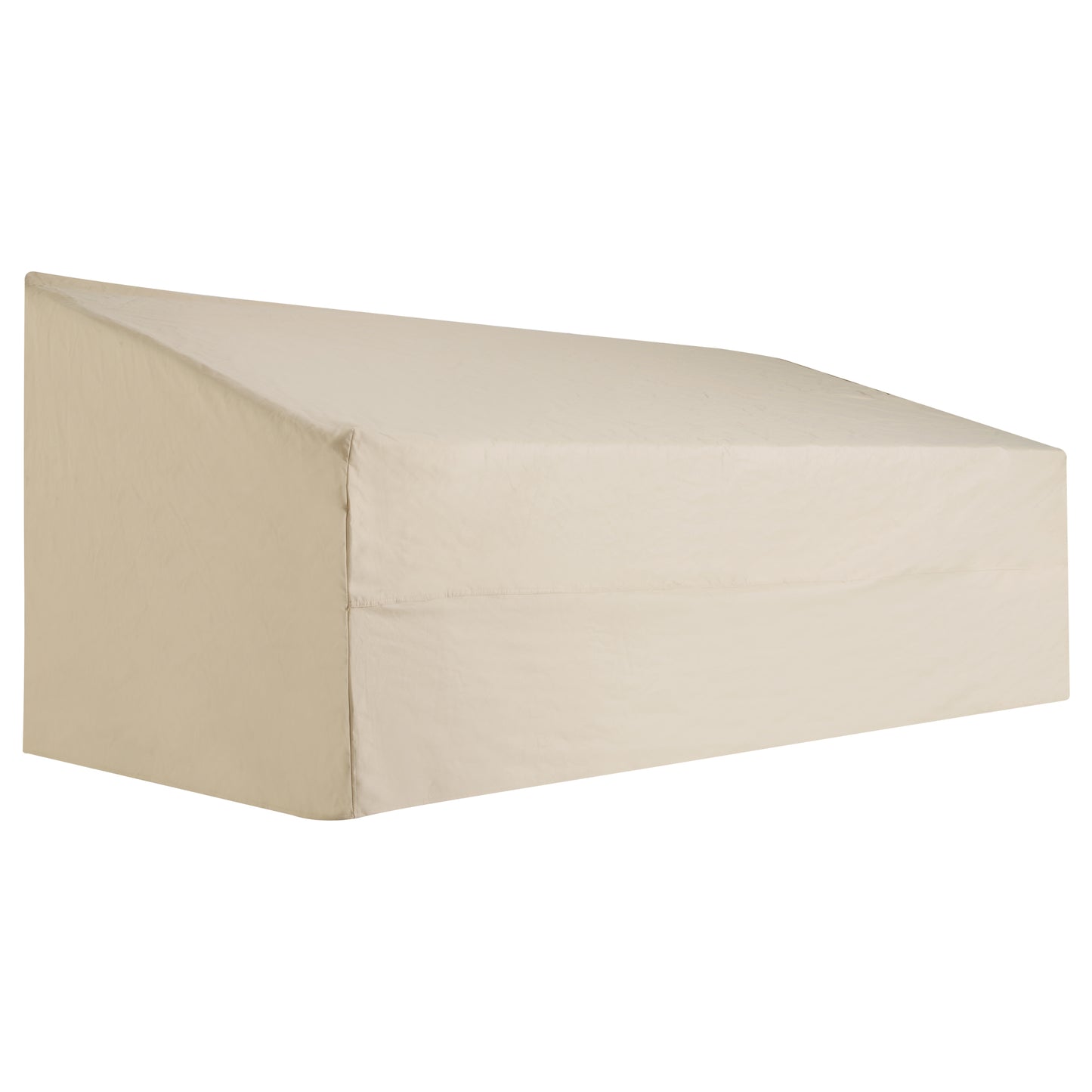 Outsunny 600D Oxford Cloth Furniture Cover 3 Seat Sofa Protector Large Garden Patio Outdoor Waterproof Beige 218x111x63-101cm - OutdoorBox