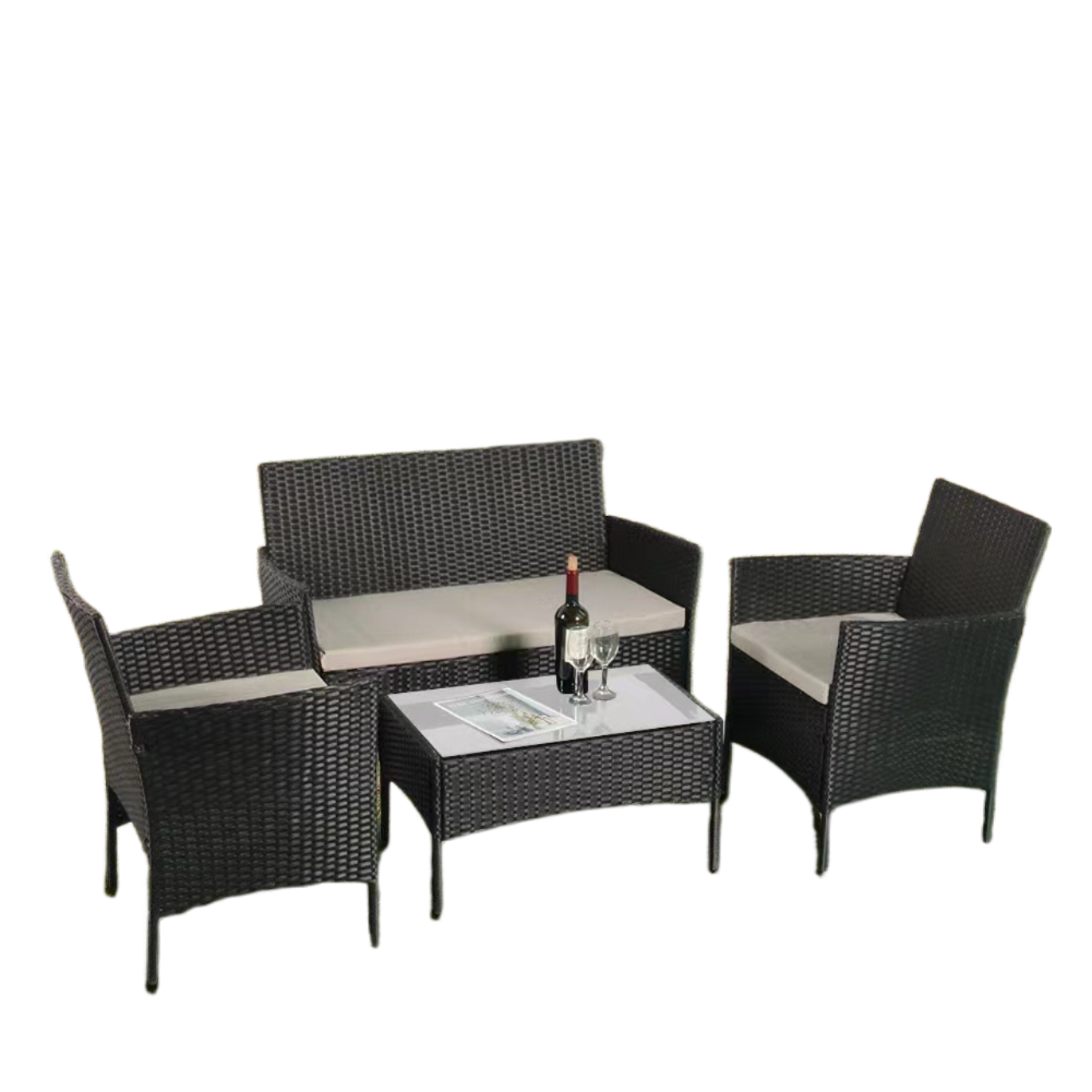 Amazon 4 Piece Garden Rattan Set